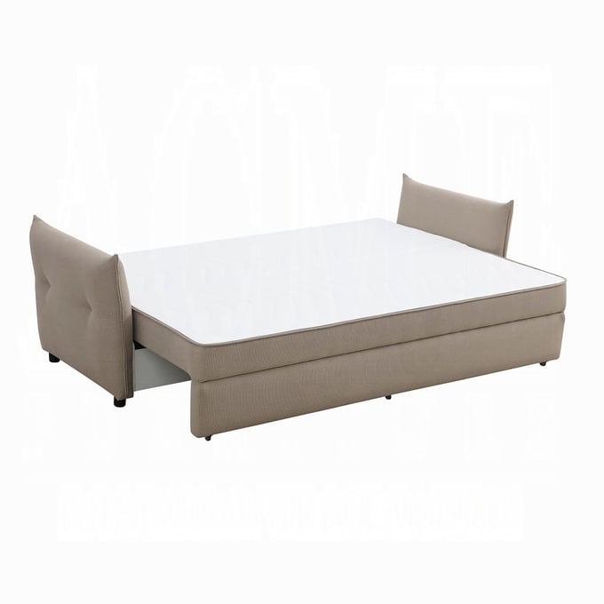 Acme Furniture Irina Beige Sleeper Sofa ACM-LV03110