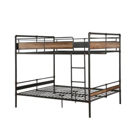 Acme Furniture Brantley II Sandy Black Dark Bronze Double Queen Bunk Bed