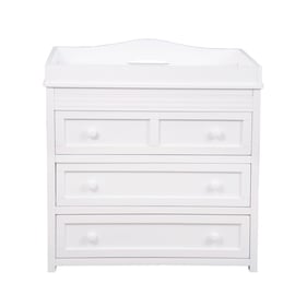 AFG Baby Furniture Leila II White 2 Drawers Changer Dresser