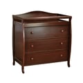 AFG Grace 3-Drawer Changing Table Espresso