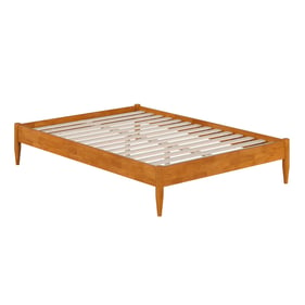 AFI Furnishings Pasadena Light Toffee Full Platform Bed Frame