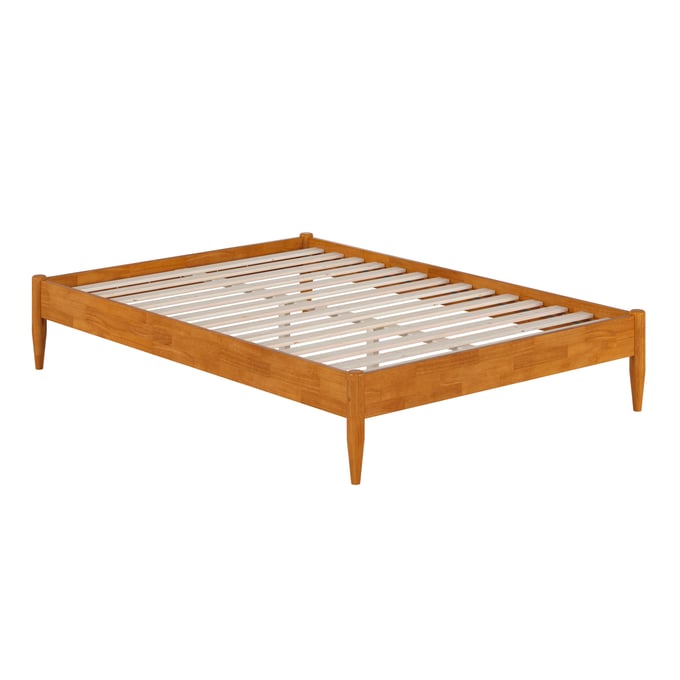 AFI Furnishings Pasadena Light Toffee Full Platform Bed Frame AR773103T