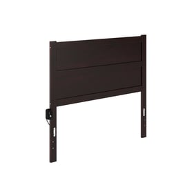 AFI Furnishings NoHo Espresso Full Headboard with Attachable Charger