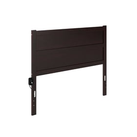 AFI Furnishings NoHo Espresso Queen Headboard with Attachable Charger