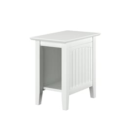 AFI Furnishings Nantucket White Chair Side Table