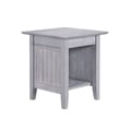 AFI Nantucket End Table in Driftwood