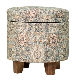 Albany Living 1818S Teal storage Ottoman