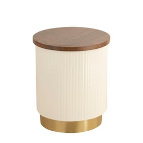 Albany Living ET235 White Side Table