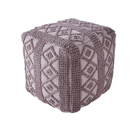 Albany Living P300 Multi 16 Inch Upholstered Pouf