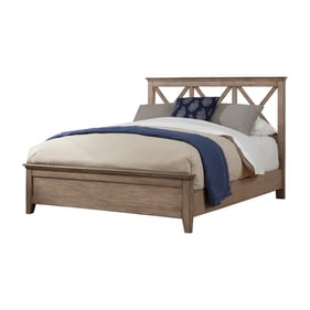 Alpine Furniture Potter French Truffle Full Panel Bed