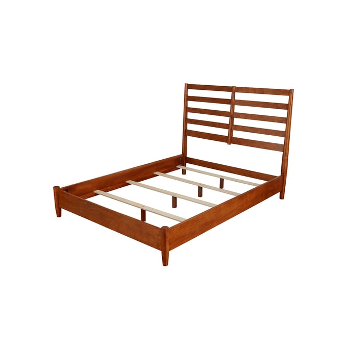 Alpine Furniture Flynn Acorn Retro Queen Bed ALPN-1066-21Q