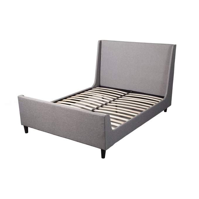 Alpine Furniture Amber Grey Full Upholstered Bed ALPN-1094F