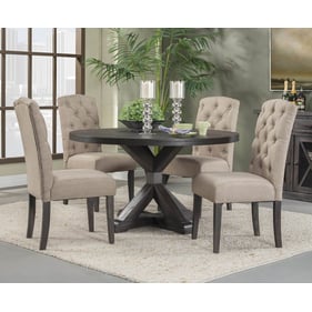 Alpine Furniture Newberry Salvaged Grey 5pc Dining Room Set