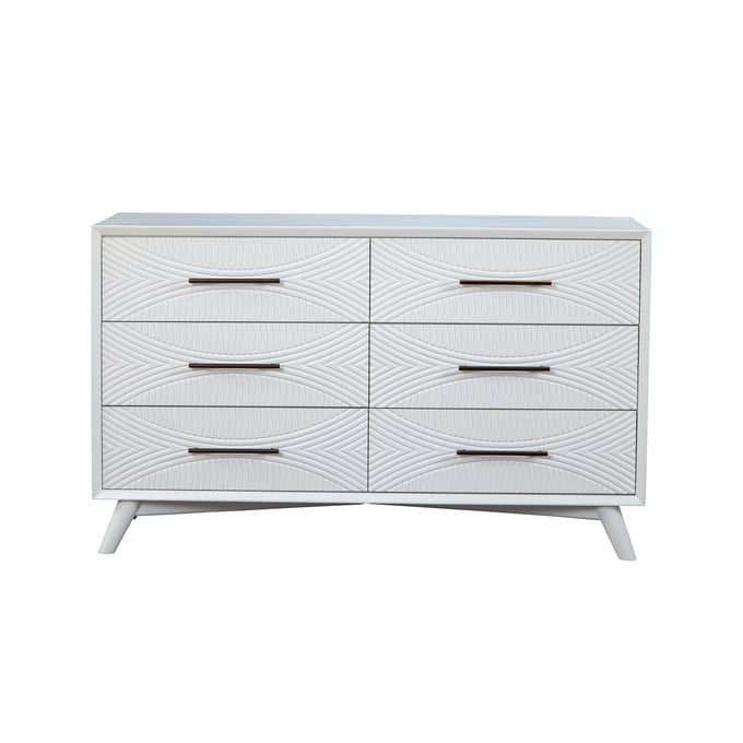 Alpine Furniture Tranquility White Dresser ALPN-1867-03