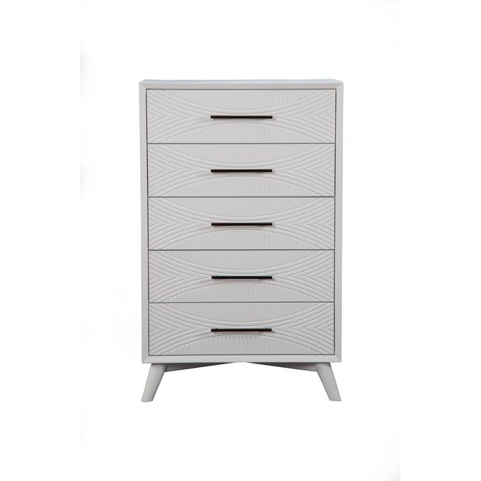 Alpine Furniture Tranquility White Chest ALPN-1867-05