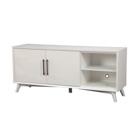 Alpine Furniture Tranquility White TV Console