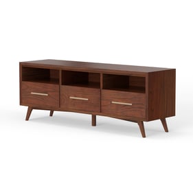 Alpine Furniture Gramercy Walnut TV Console