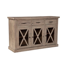 Alpine Furniture Newberry Weathered Natural Sideboard