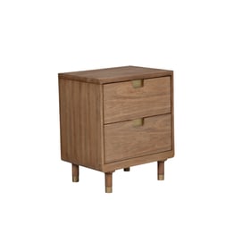 Alpine Furniture Easton Sand Two Drawer Nightstand