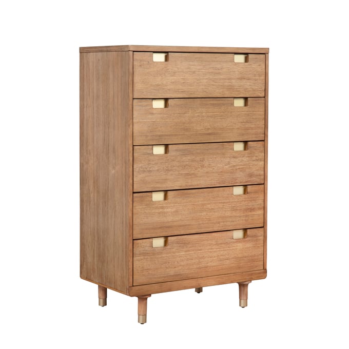 Alpine Furniture Easton Sand Five Drawer Chest ALPN-2088-05