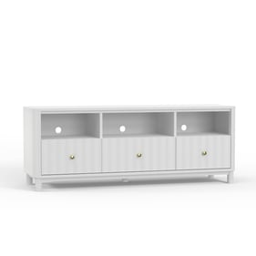 Alpine Furniture Stapleton White TV Console