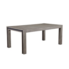 Alpine Furniture Fallon Grey Black Dining Table