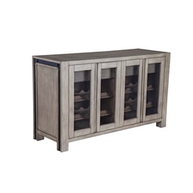 Alpine Furniture Fallon Grey Black Sideboard