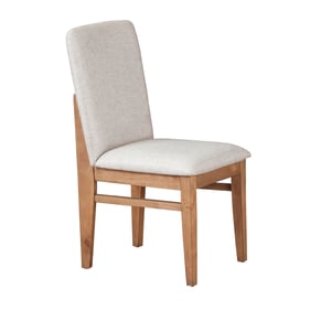 2 Alpine Furniture Olejo Natural Side Chairs