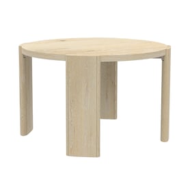 Alpine Furniture Sloane Driftwood Round Dining Table