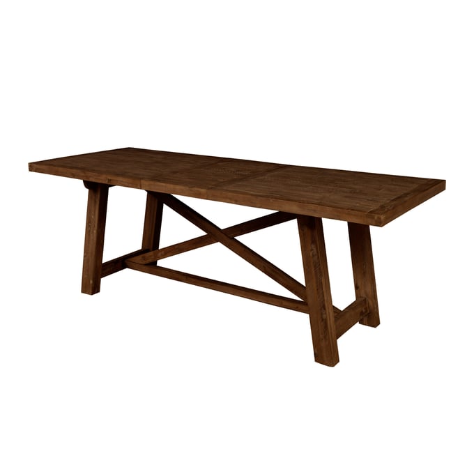 Alpine Furniture Newberry Medium Brown Dining Table ALPN-4068-01