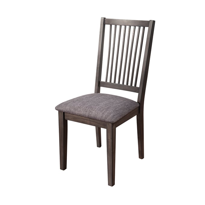 2 Alpine Furniture Lennox Dark Tobacco Side Chairs ALPN-5164-02