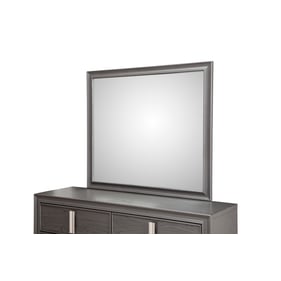 Alpine Furniture Lorraine Dark Grey Mirror