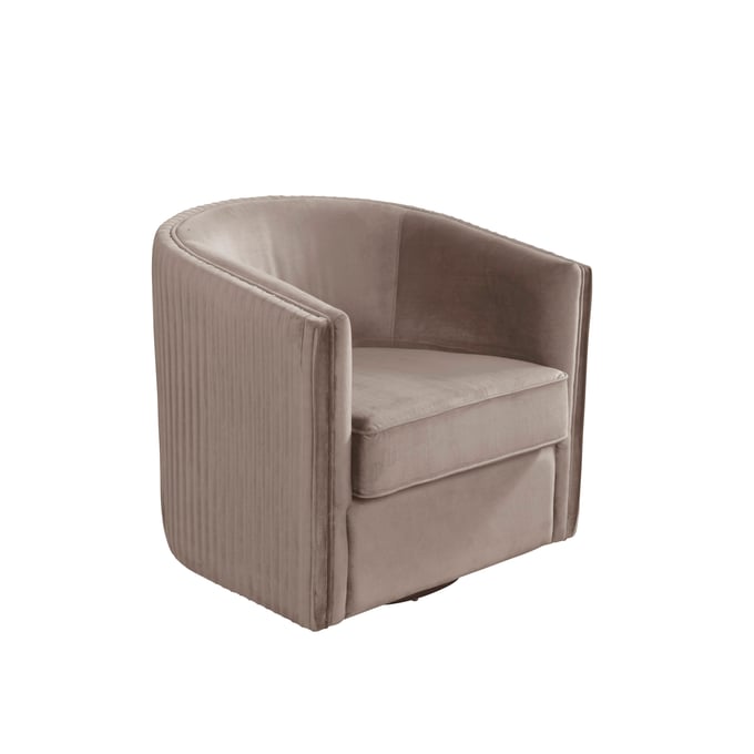 Alpine Furniture Maison Light Grey Swivel Chair ALPN-9002