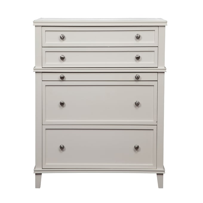 Alpine Furniture Potter White 4 Drawer Multifunction Chest ALPN-955-05