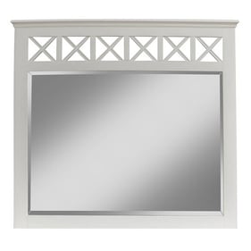 Alpine Furniture Potter White Mirror