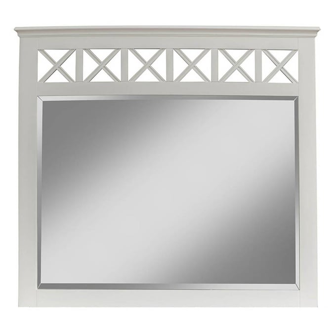 Alpine Furniture Potter White Mirror ALPN-955-06