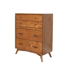 Alpine Furniture Flynn Acorn 4 Drawer Chest