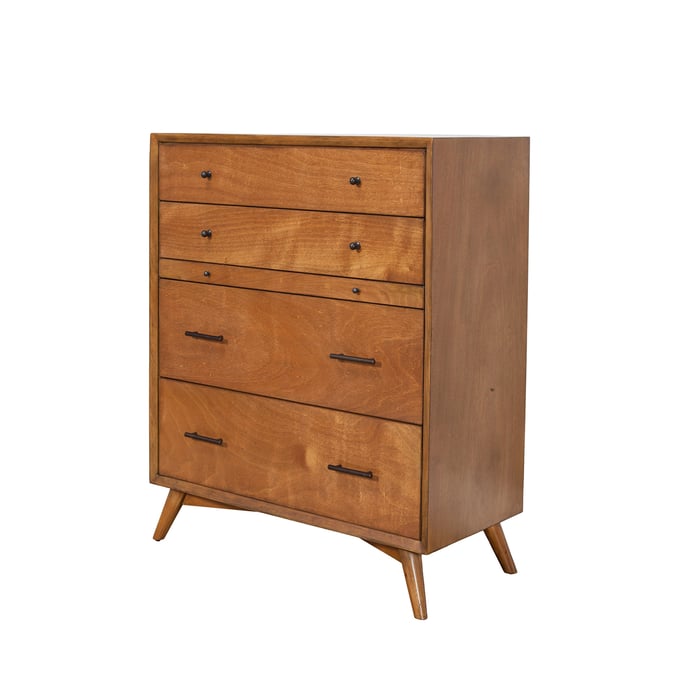 Alpine Furniture Flynn Acorn 4 Drawer Chest ALPN-966-05