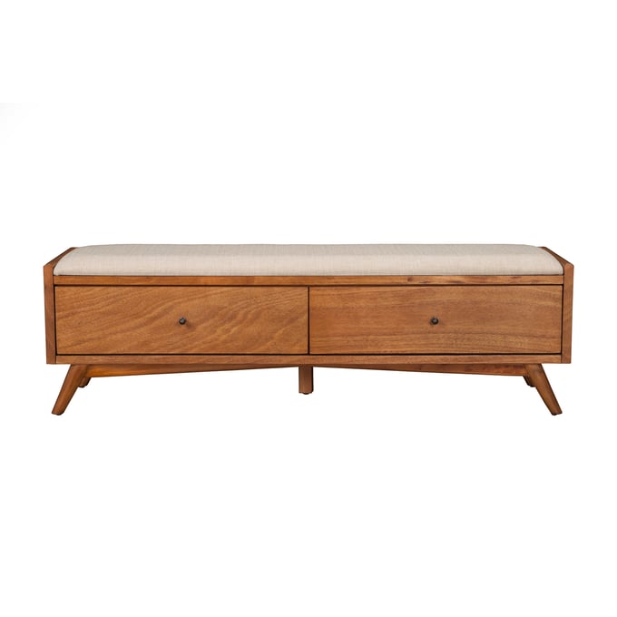 Alpine Furniture Flynn Acorn Bench ALPN-966-12