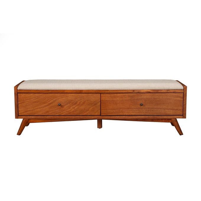 Alpine Furniture Flynn Acorn Bench ALPN-966-12