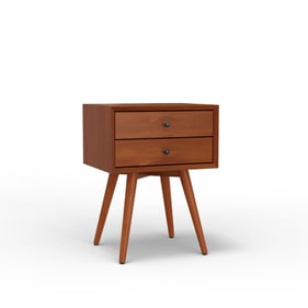 Alpine Furniture Flynn Acorn Small Nightstand