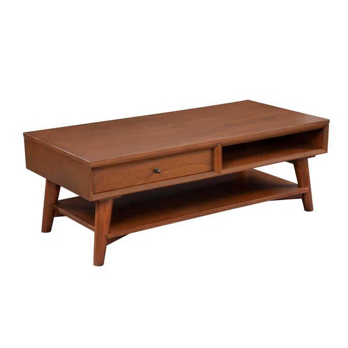 Alpine Furniture Flynn Acorn Coffee Table ALPN-966-61