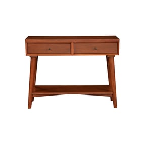 Alpine Furniture Flynn Acorn Console Table