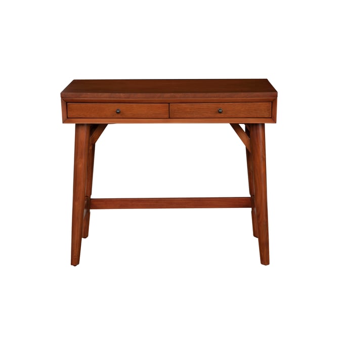 Alpine Furniture Flynn Acorn Mini Desk ALPN-966-65