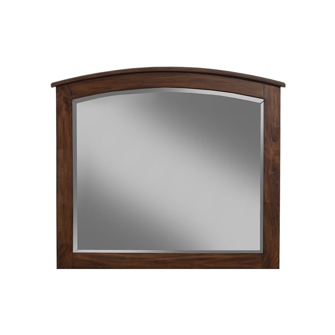 Alpine Furniture Baker Mahogany Mirror ALPN-977-06