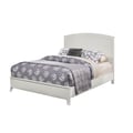 Baker Standard King Panel Bed, White