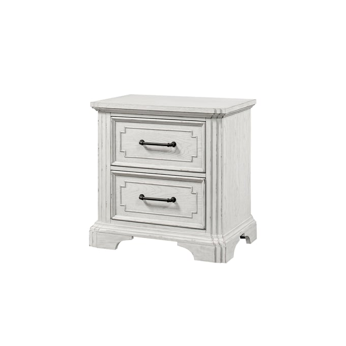 Alpine Furniture Clara White Mist Nightstand ALPN-F7653-12