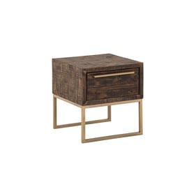 Alpine Furniture Monterey Smokey Taupe Lamp Table