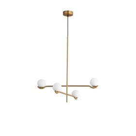 Mobital Nebula Brass 2 Arm Pendant Lamp