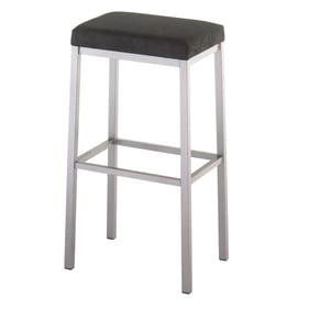 Bradley Non Swivel 26 Inch Stool (Upholstered Seat)